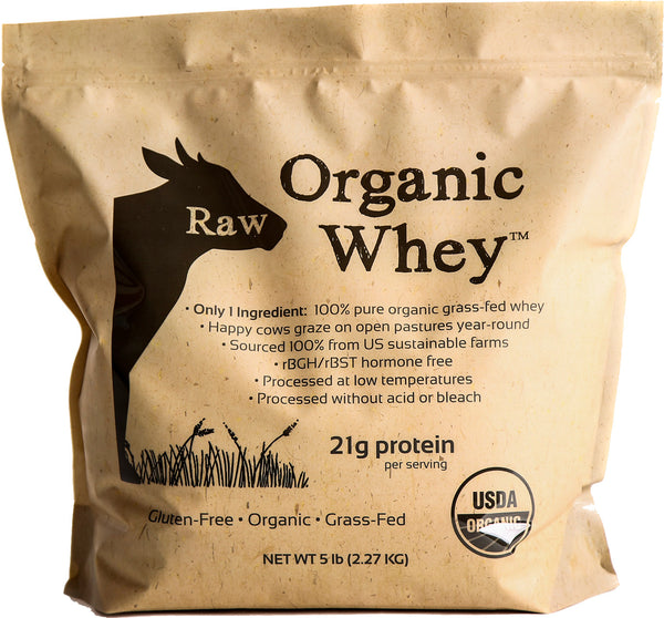 Grass Fed Whey Protein Powder | Naked Whey - 5LB