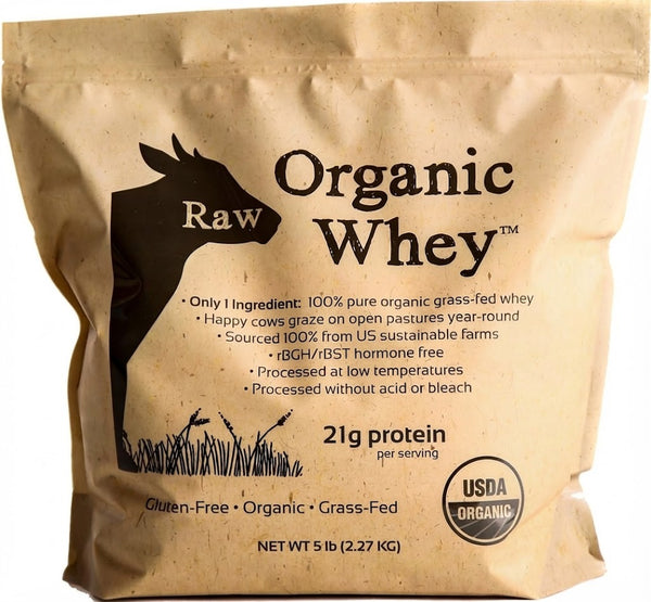 Raw Organic Whey Protein Powder